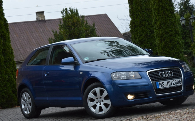 Audi A3 cena 15900 przebieg: 197356, rok produkcji 2008 z Szklarska Poręba małe 781